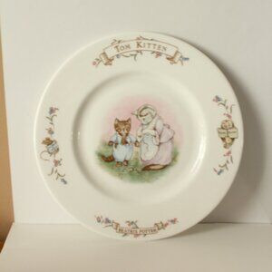 Tom Kitten Plate  Beatrix Potter by Royal Albert